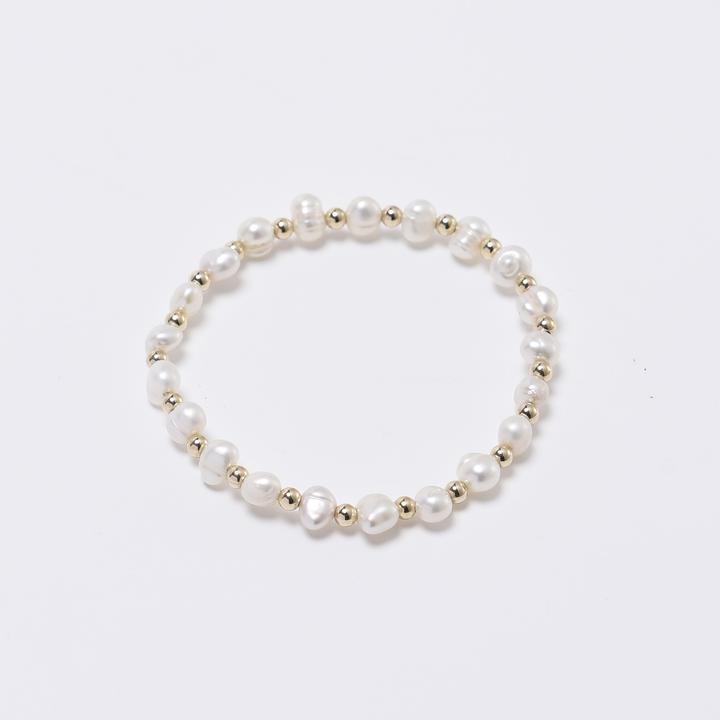 手链简约ins珠链条手饰手串节日串珠淡水手工珠宝饰品百货小饰品