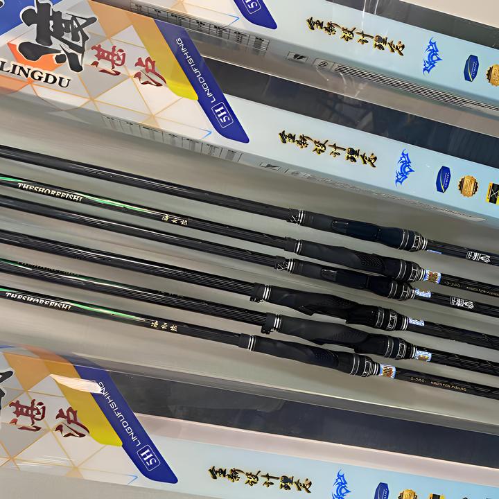 伽玛我梦者K布M40X富士环日式高碳超轻滑漂矶钓杆 手海两用超轻