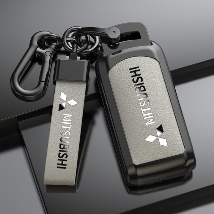 适用广汽三菱欧蓝德钥匙套劲炫ASX奕歌专用帕杰罗阿图柯男包壳扣