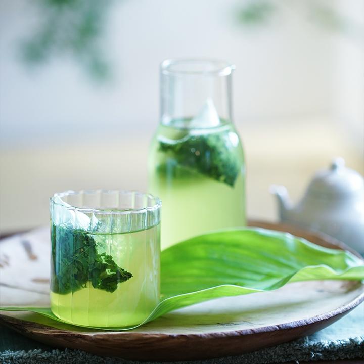 初透抹茶玉露家庭分享装 精选蒸青绿茶健康喝茶汤色翠绿清新淡雅