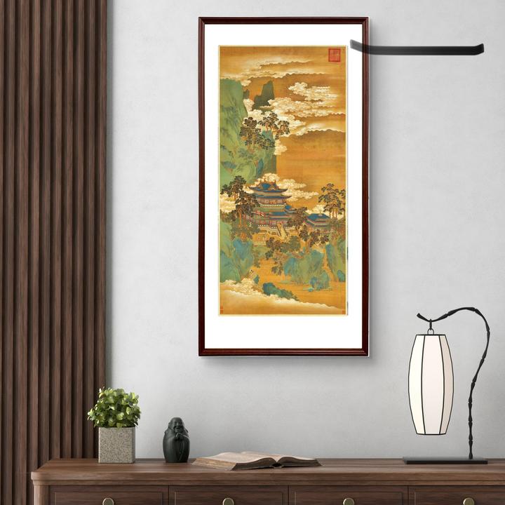 【仙山楼阁】茶室客厅书房装饰画