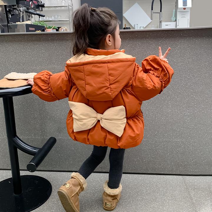 宝宝棉服秋冬2025新款女童冬季棉衣洋气时髦冬装儿童夹棉加厚外套