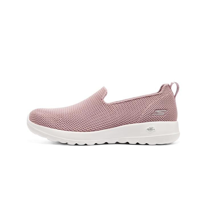 Skechers斯凯奇女士健步鞋GO WALK一脚蹬网面透气休闲鞋124187