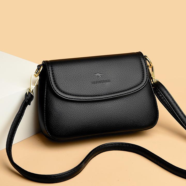 爆款正品真皮小包包韩版简约休闲洋气大气潮流小众斜挎包女士