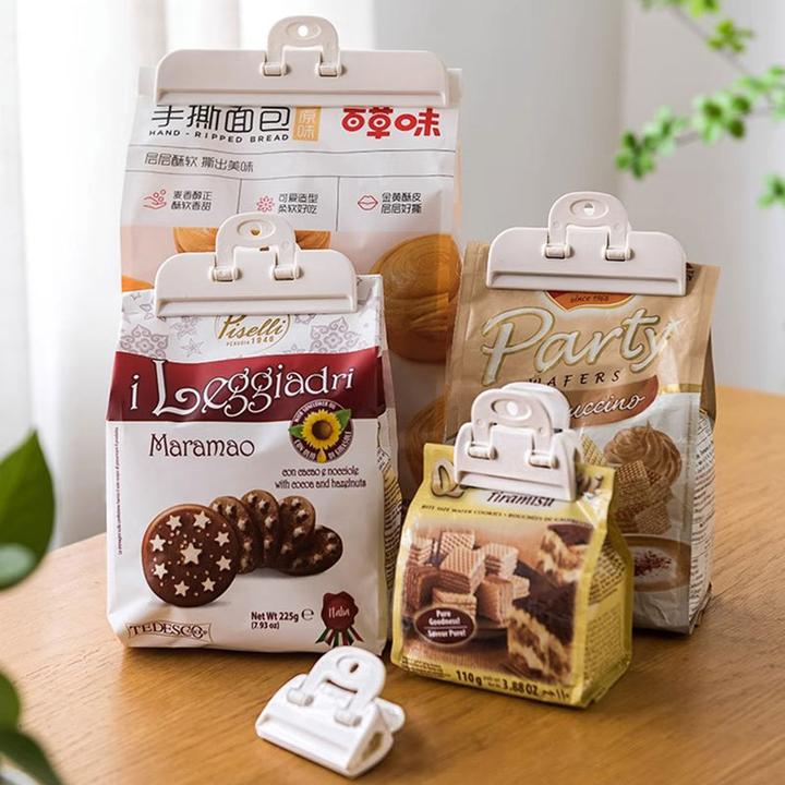 零食袋密封夹封口夹食品袋食夹奶粉袋防潮夹密封器大夹力带防滑条