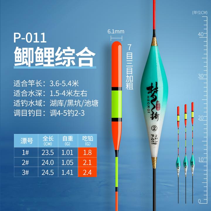 纳米加粗尾近视清晰超醒目老人鱼漂大头粗尾鲫鲤鱼浮标高灵敏浮漂
