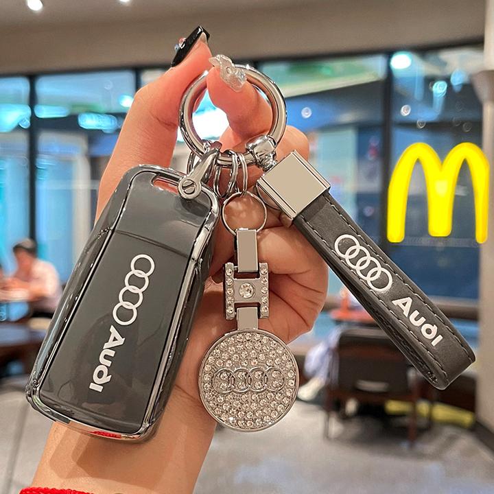 适用奥迪A4L钥匙套A6L/Q5L/Q3/A3L/Q2L/A5/Q7全包TPU保护壳包扣