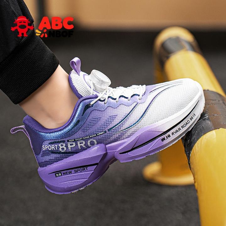 ABC NBOF女童运动鞋2025新款减震训练儿童跑步篮球鞋学生网鞋单网