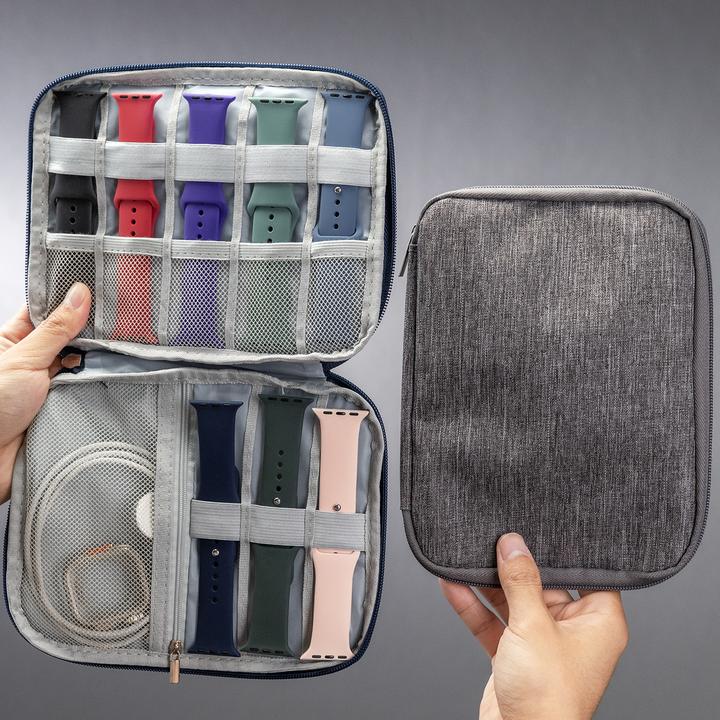【表带收纳包】适用苹果手表AppleWatch华为小米智能手表表带收纳