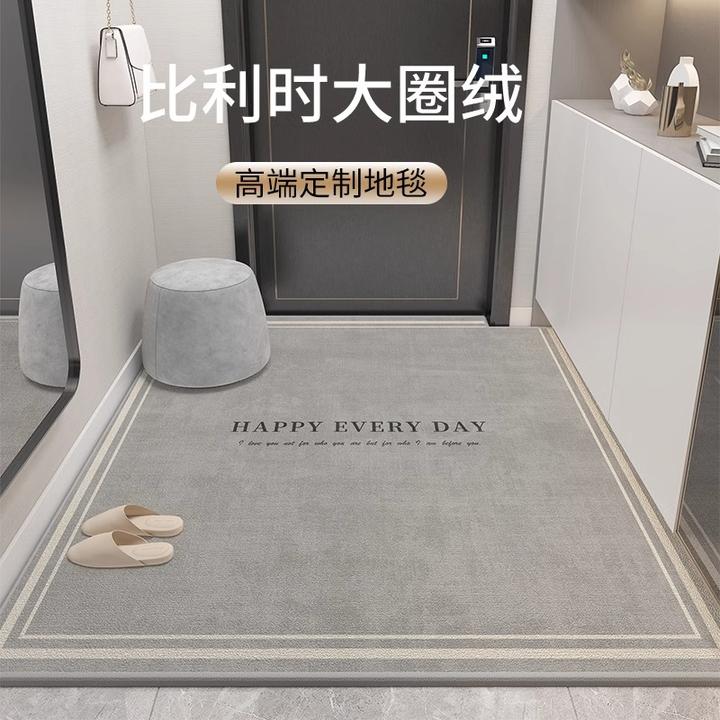 现代风入户门地垫门垫除尘进户门玄关可裁剪脚垫大门口可定制地毯