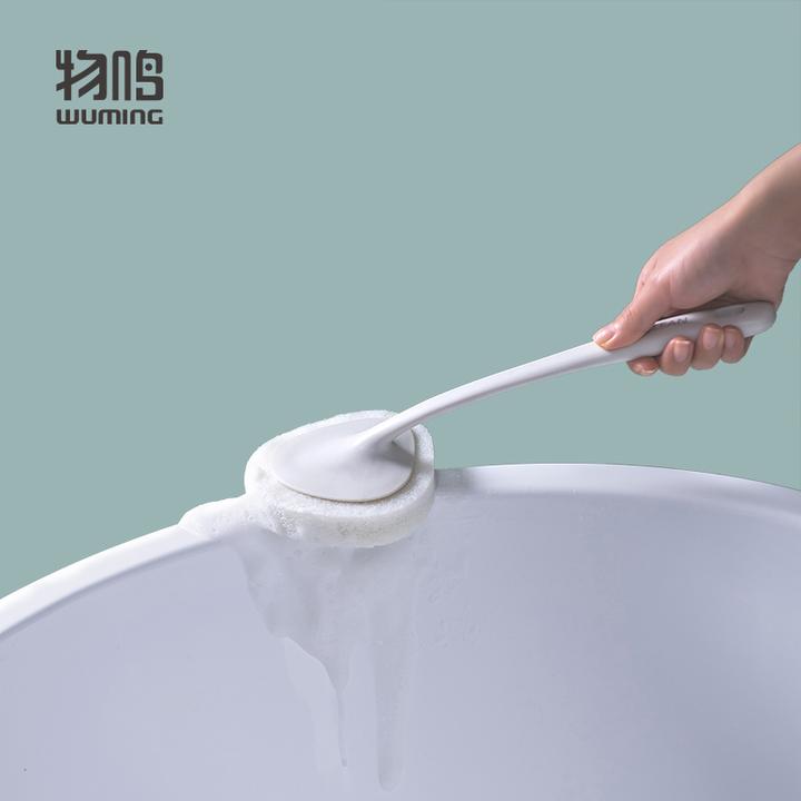 【达人专属】物鸣超级秒杀长柄马桶刷家用卫生间马桶刷清洁刷无死角