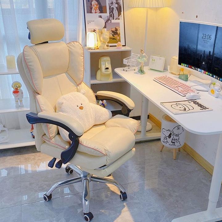 电脑椅舒适久坐可躺办公室午休人体工学电竞椅家用老板椅办公椅子