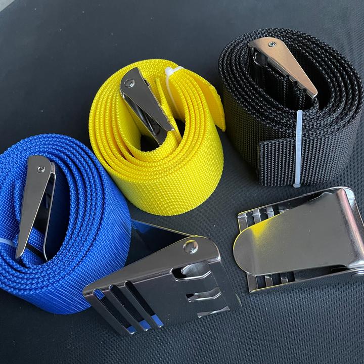 潜水腰带铅块 加长背飞侧挂自由潜水配重316不锈钢潜水配重腰带扣