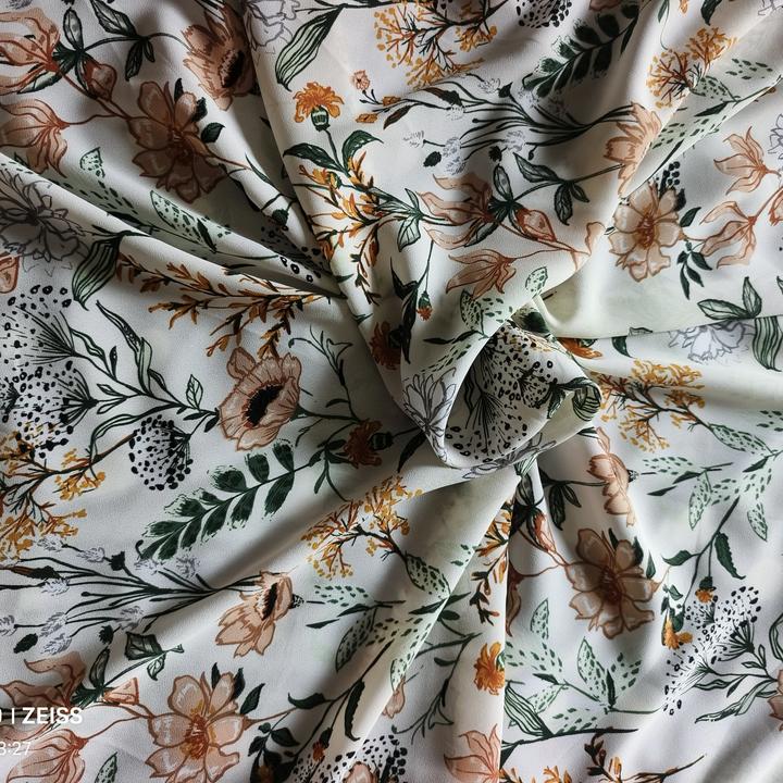 美式田园风麻纱雪纺小乱麻面料（单层不透无弹）偏远地区不包邮