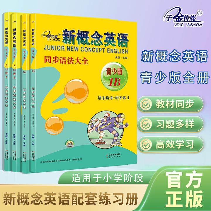 全册】青少版同步语法大全  零基础自学   精讲精炼 小学教辅