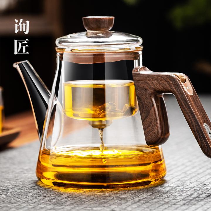 内胆2025办公室新款磁吸飘逸杯茶水分离泡茶壶茶壶懒人飘逸壶茶壶