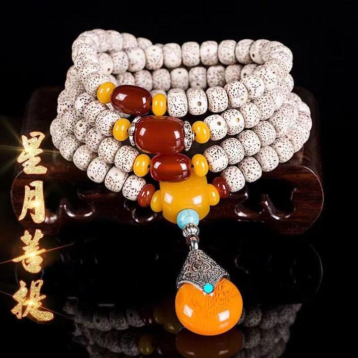 正宗海南手串文玩佛珠手串高密菩提小金刚男女情侣菩提挂脖手持