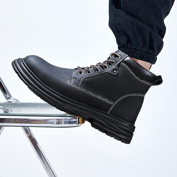 【七夕礼物】马丁靴男秋冬厚底靴子男鞋秋季2025款鞋子男新款短靴跨