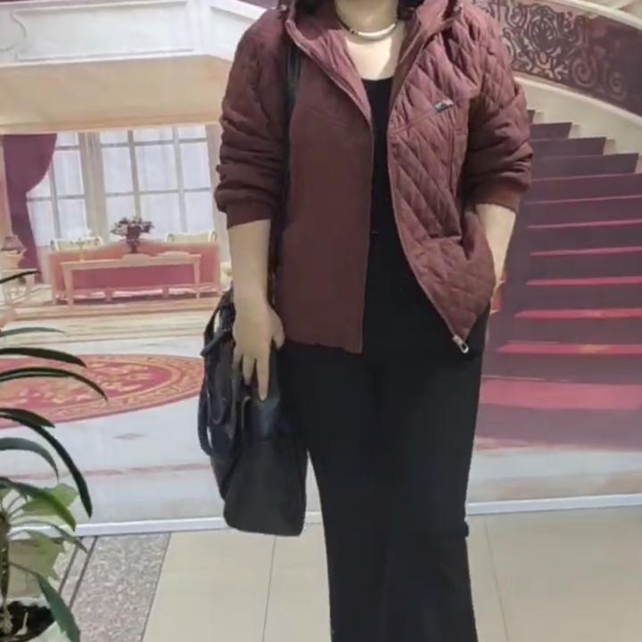 大码女装，棉服——17612号