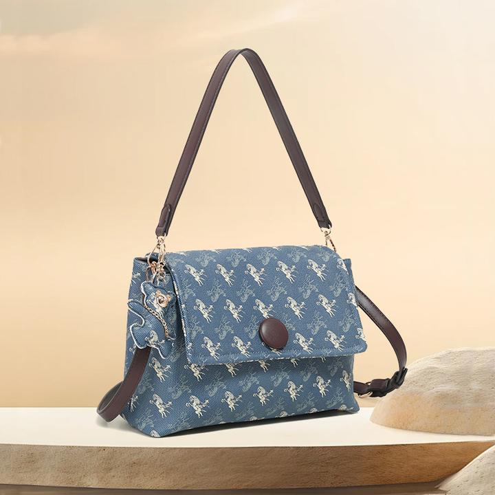 2025女式妈妈包新款百搭托特腋下包大容量斜挎包