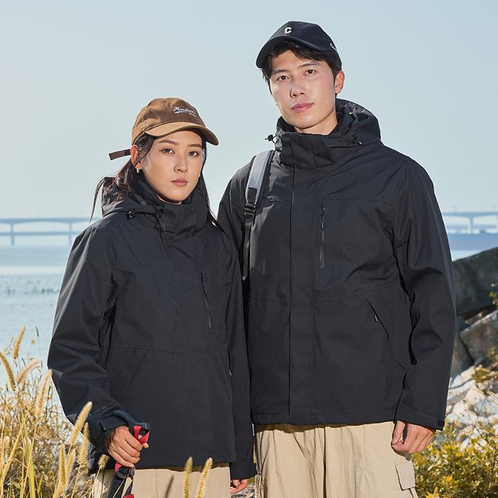 【际华3539】三合一情侣冲锋衣户外加厚防水防风外套加绒秋冬季保暖