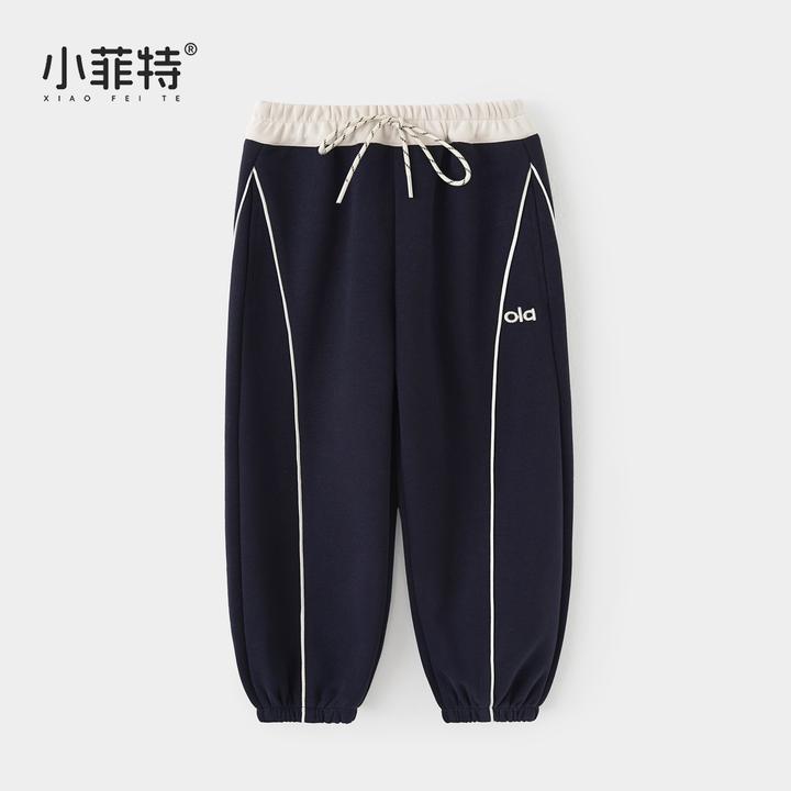 小菲特女童秋装新款卫衣中大童时尚休闲裤儿童束脚裤JMKQ53228