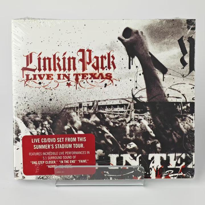 包邮 美版 Linkin Park 林肯公园 现场【Live In Texas】CD+DVD现货