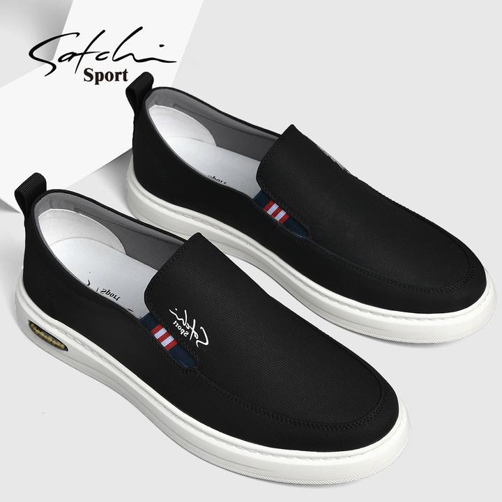 沙驰冬季新款布鞋男透气休闲布鞋防滑一脚蹬帆布鞋经典老北京布鞋