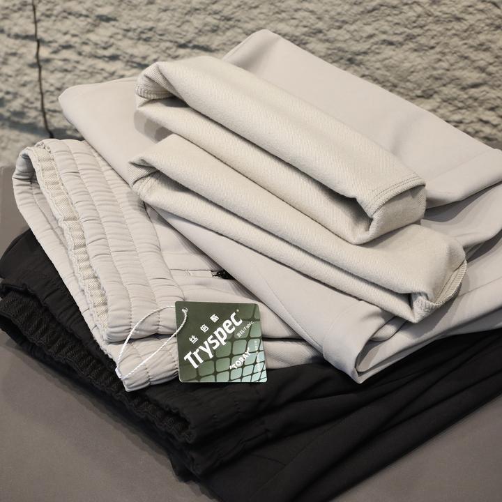 【251905037】暖绒随心 保暖蓄热男士防风抓绒加厚户外休闲长裤