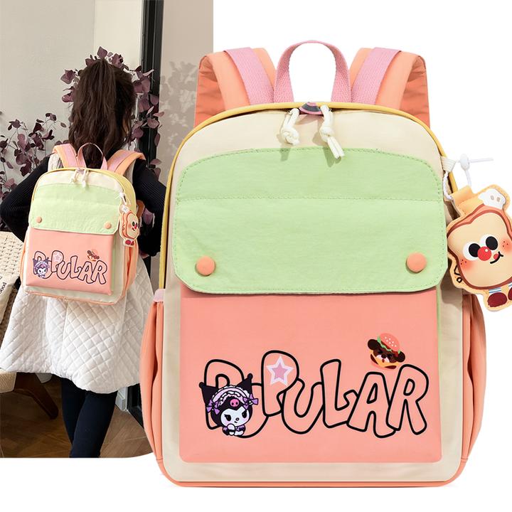 新款儿童书包幼儿园中大班可爱公主女孩3-6岁减负带胸扣男童背包