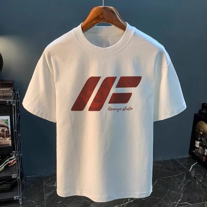 冰丝短袖T恤男士夏季新款户外跑步健身上衣速干防晒体恤衫