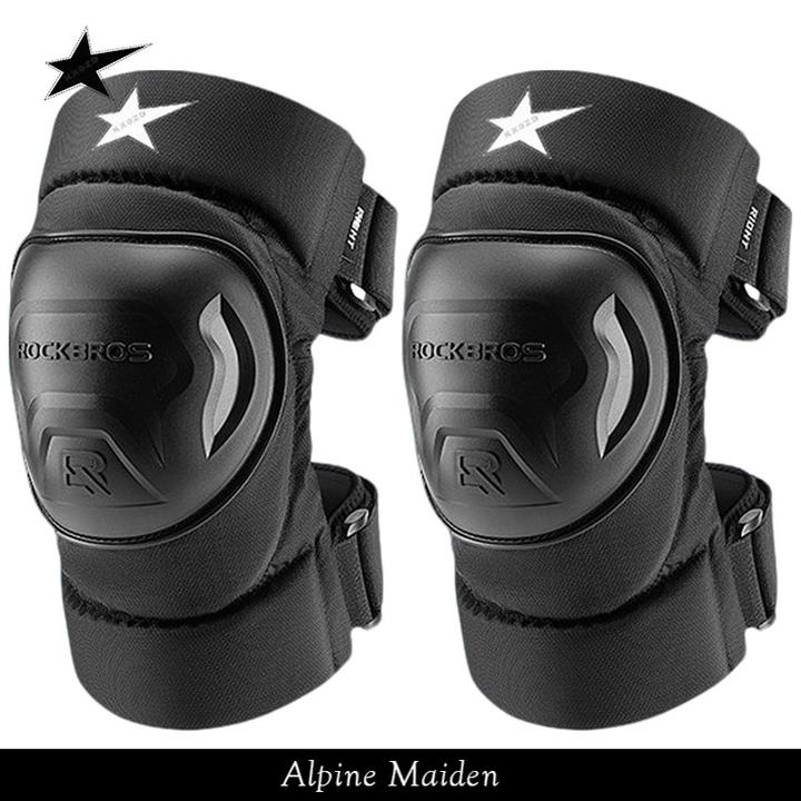 正品现货A星Alpine Maiden星摩托车护膝护具机车骑行护腿男女装备