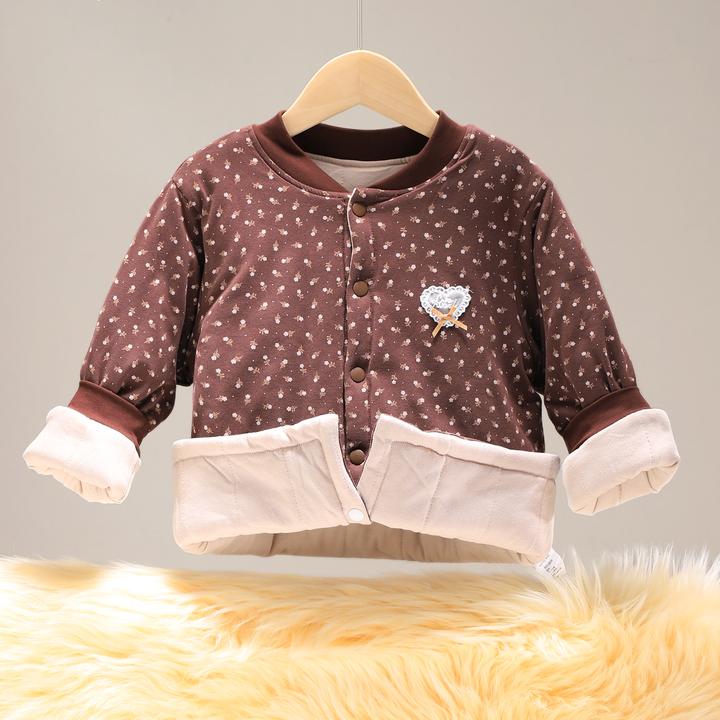 儿童棉衣女童棉服男小童加厚冬季宝宝棉袄中大童校服神器 9277