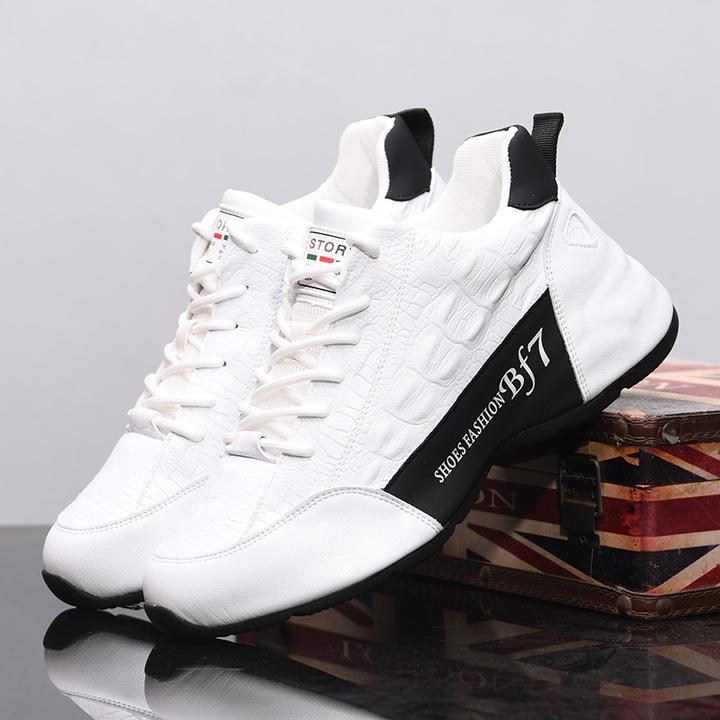 时尚厚底休闲耐磨老爹鞋2025秋冬新款男鞋透气百搭舒适低帮运动鞋