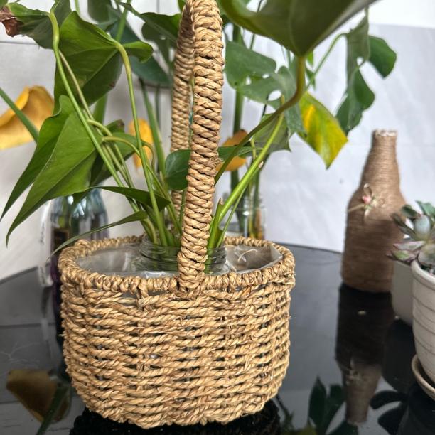 手工制作品，手工制作，只有篮子