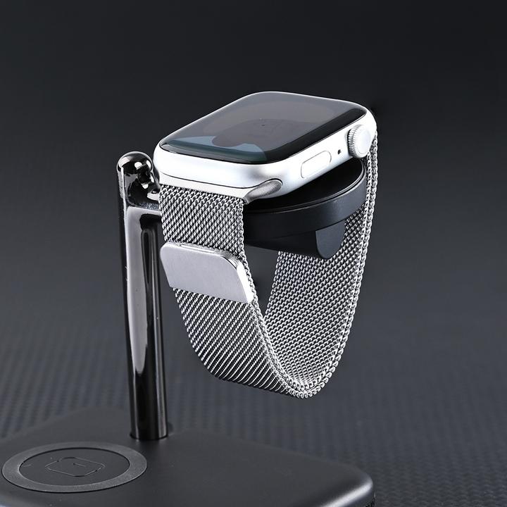 适用苹果手表iwatch米兰尼斯磁吸表带applewatchS11金属编织ultra