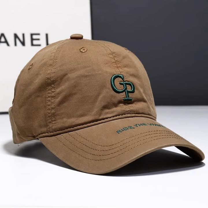 2025秋冬季遮阳防晒鸭舌帽女时尚百搭纯棉透气棒球帽男宽檐大头围