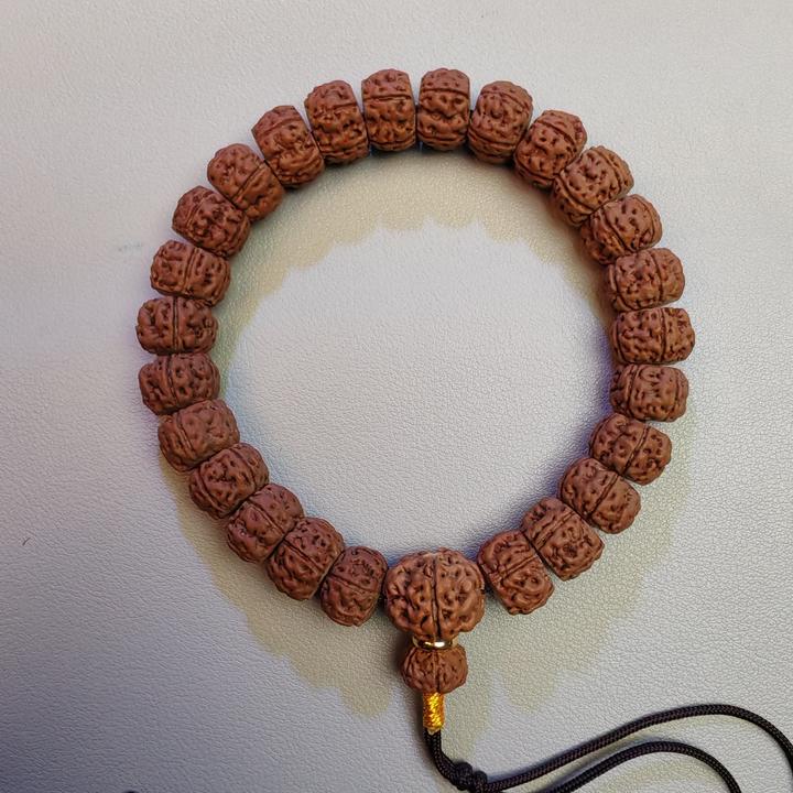 老树王爆肉藏式文玩佛珠手持盘玩