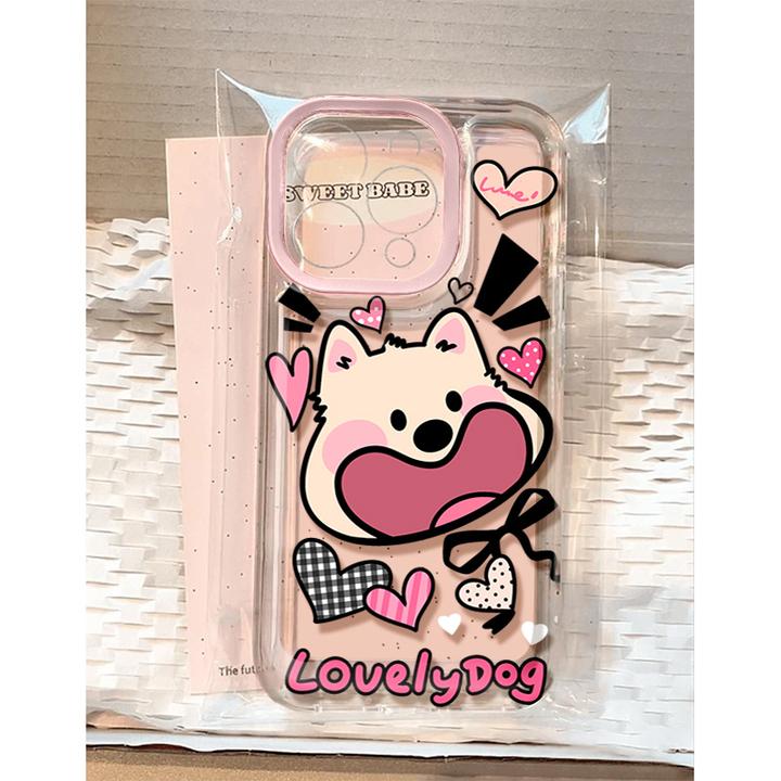 大嘴狗狗适用苹果17手机壳iPhone15promax防摔161514男13女12软11