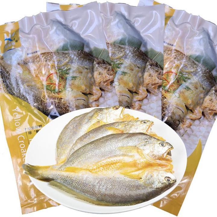 宁德原产地大黄鱼开背黄花鱼酒糟大黄鱼新鲜冷冻水产福建大黄鱼干