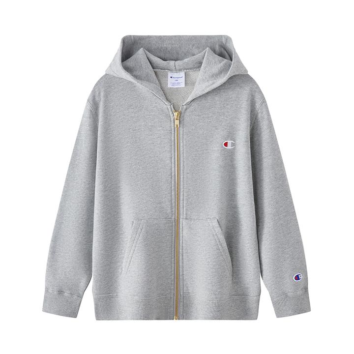 【毛圈】Champion冠军童装秋经典简约连帽开衫卫衣外套CK-Y102-1
