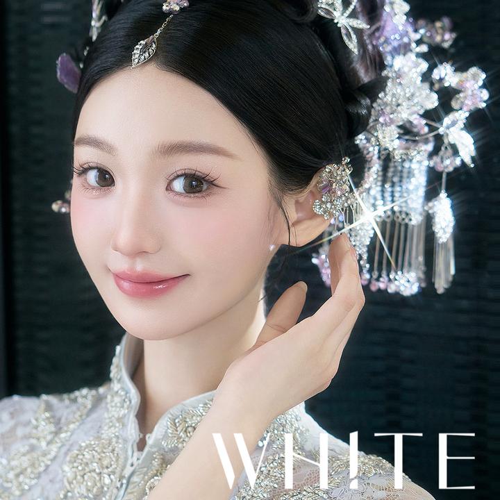 非金属仿水晶婚庆饰品 WHITE手作中式｜“静谧晚风”十二件套