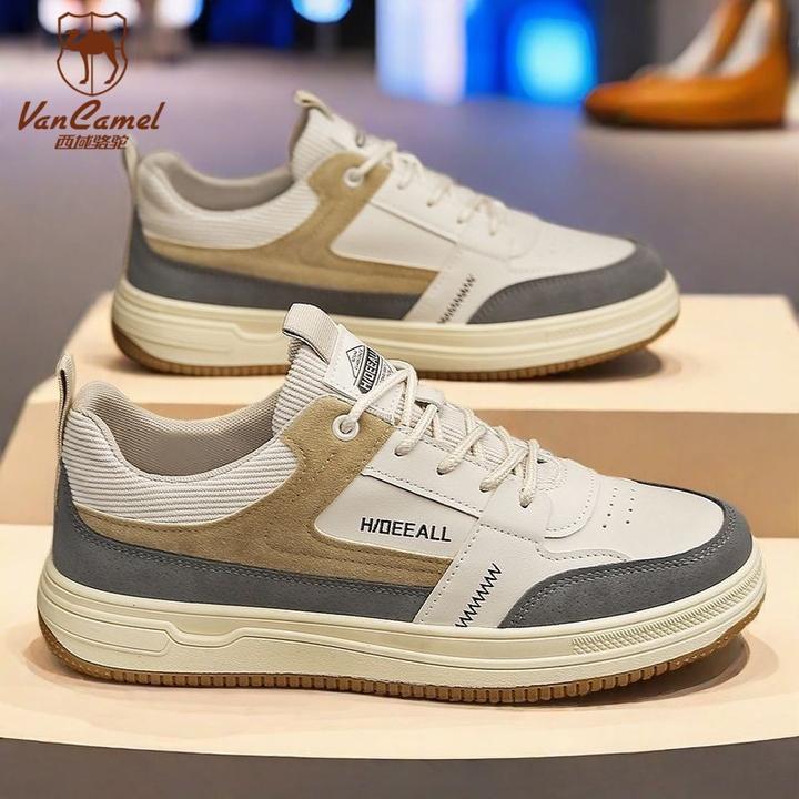 VANCAMEL/西域骆驼秋季新款秋季高品质耐磨运动休闲跑步板鞋男鞋