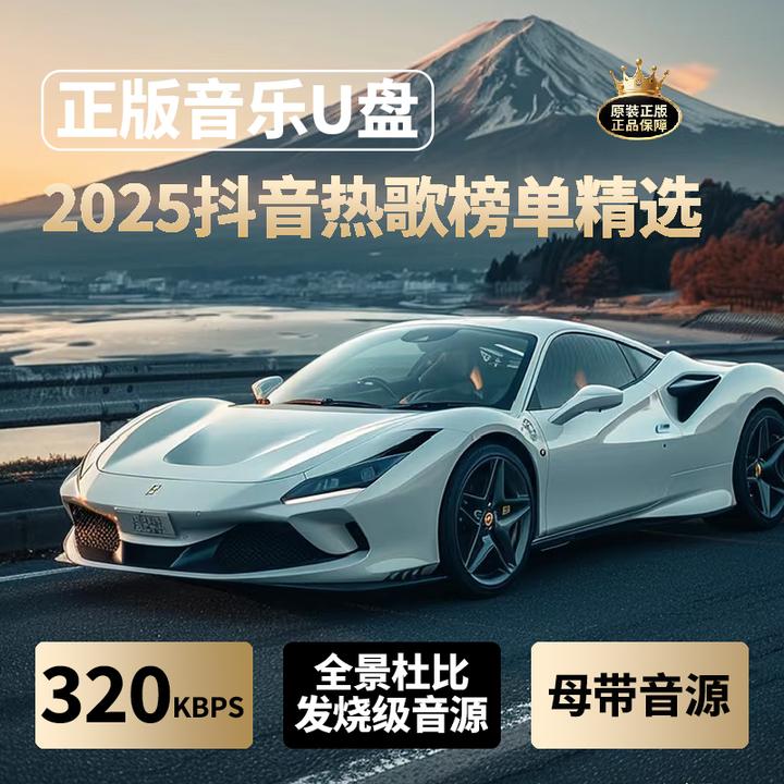 【2025全新】精选歌单母带音源灌入车载音乐盘柏林音质dj经典歌曲
