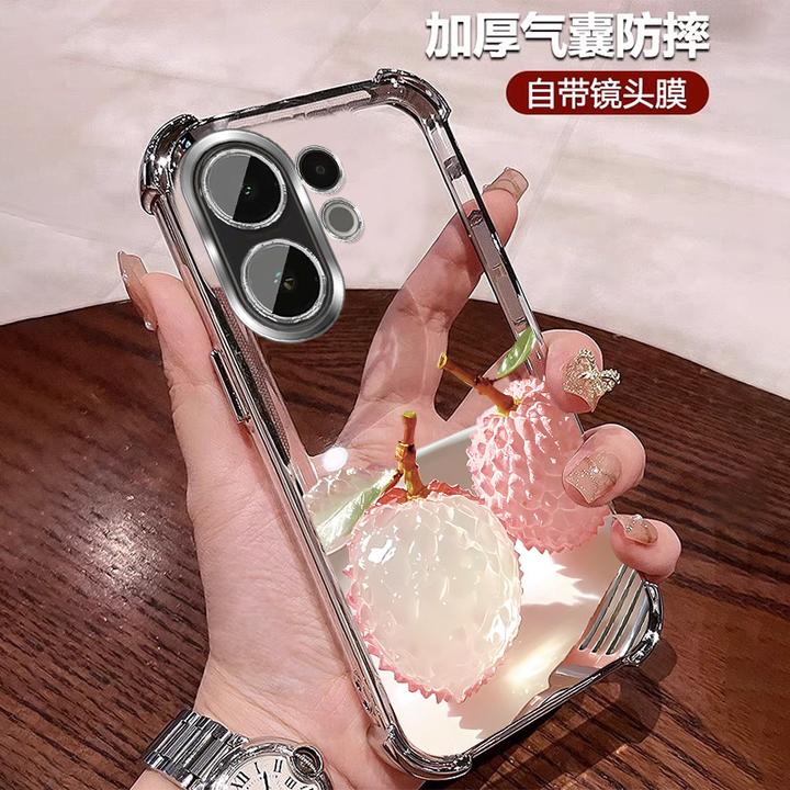 韩版ins适用vivos30手机壳四角防摔s30promini软硅胶全包带镜头膜