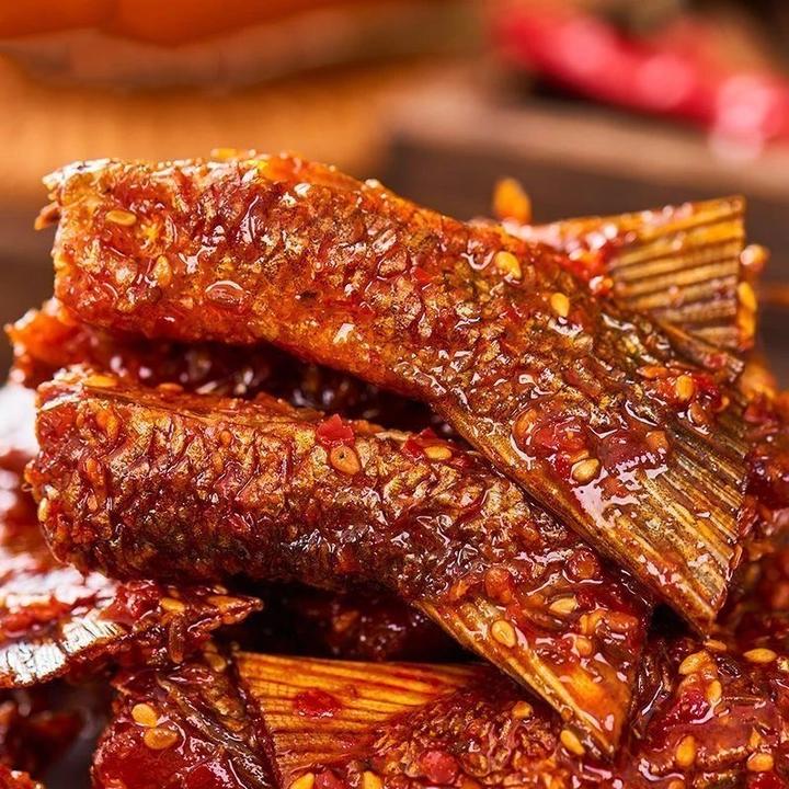 【湘之神】香辣鱼尾湖南风味爆辣鱼排鱼干休闲小零食下饭下酒小鱼仔