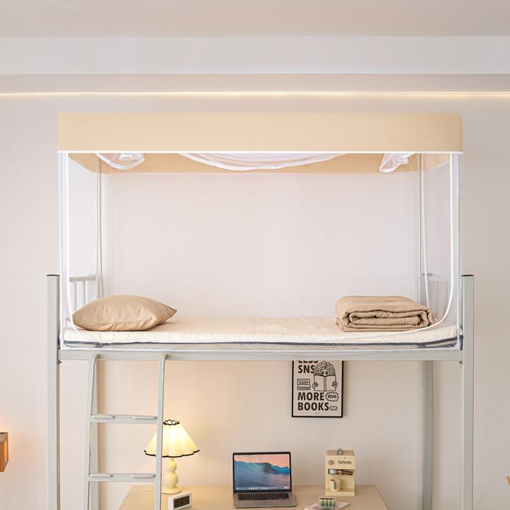 2025年新款蚊帐学生宿舍专用90*190上下铺通用一体式全罩式单人床