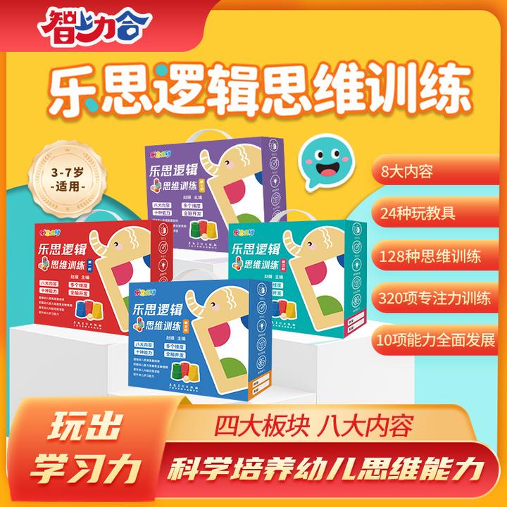 乐思逻辑全脑开发逻辑思维空间学习专注力早教礼盒男女孩生日礼物