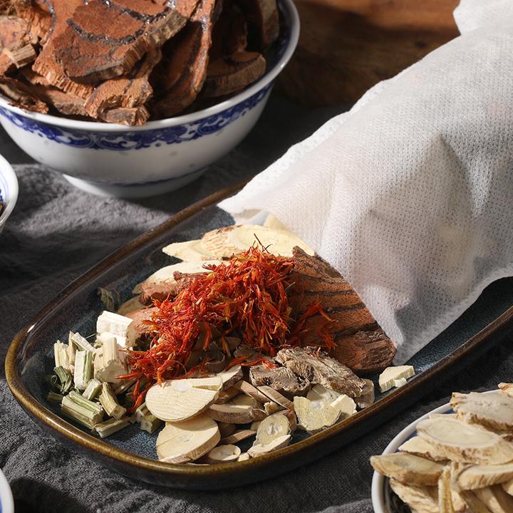 40克每包红花老姜陈皮等12味原材料泡脚包可泡澡使用艾叶泡脚