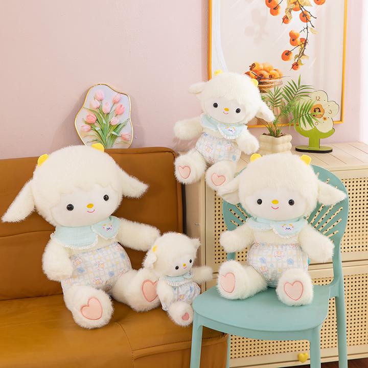 花衣小羊晚安baby毛绒系列生日公仔可爱玩偶毛绒玩具儿童生日礼物